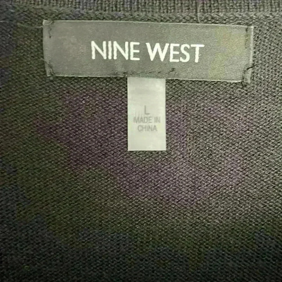 Nine West Black Sweater Dress Size Large​​ - Picture 3 of 4